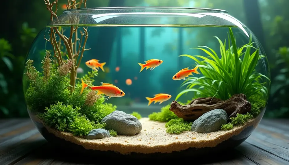 Aquarium rund gestalten: Tipps für die perfekte Einrichtung