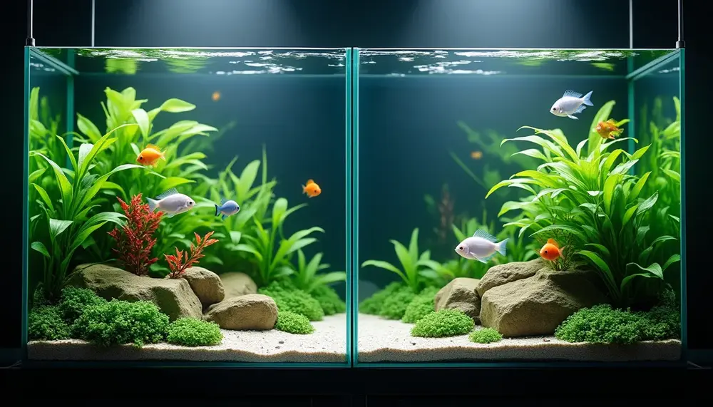 Die Vorteile einer Aquarium Trennwand: Raum schaffen und Fische schützen